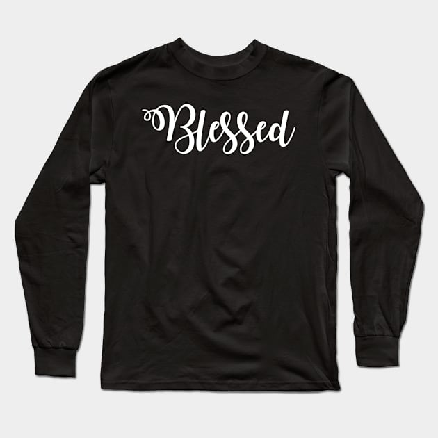 Blessed Long Sleeve T-Shirt by jverdi28